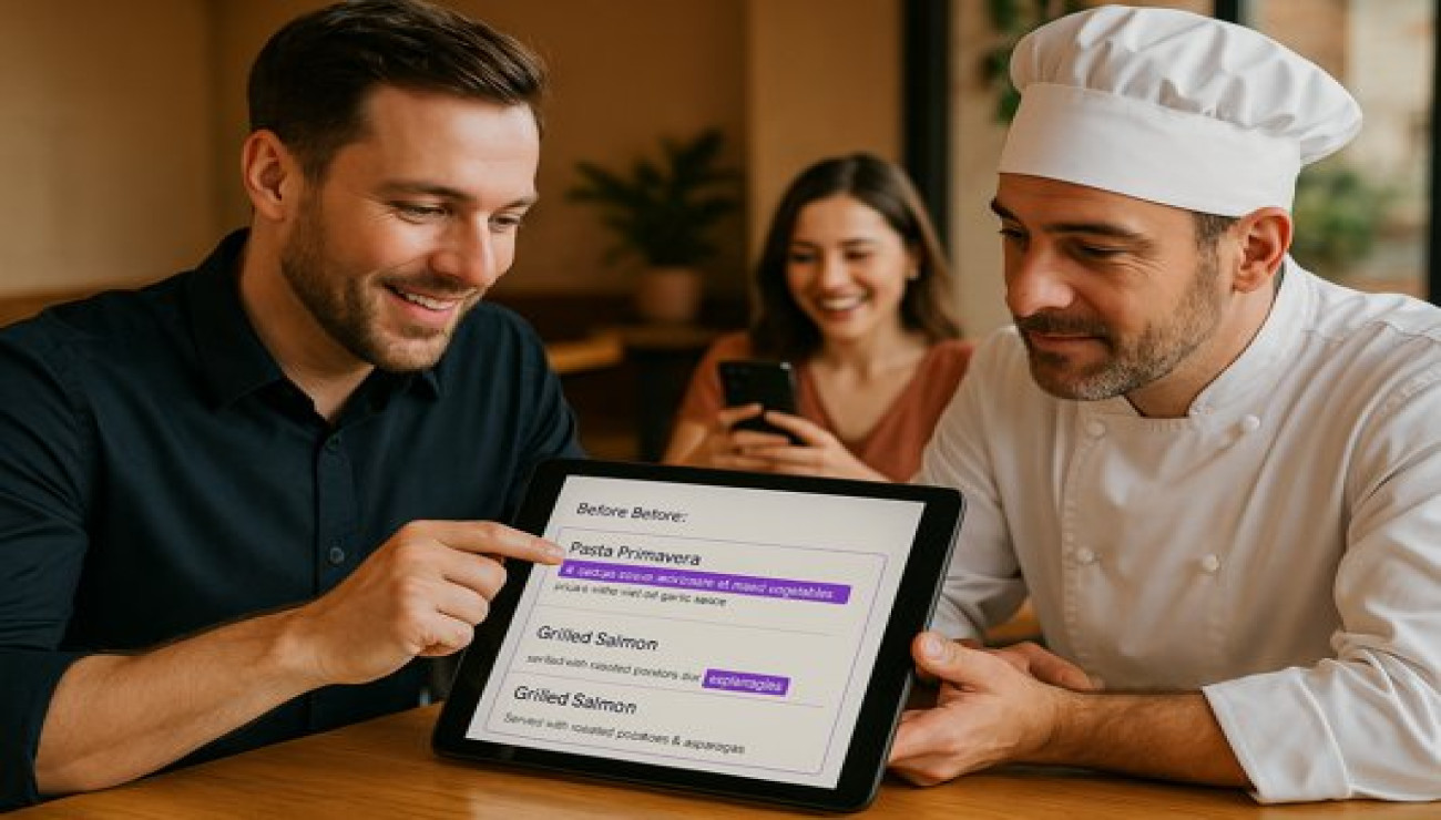 How to Write Evocative Menu Descriptions